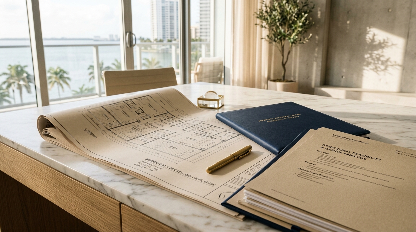 Documentación y análisis de viabilidad inmobiliaria en Miami